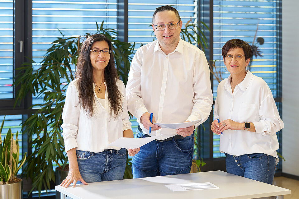Teamfoto Einkauf von heinrichs drehteile