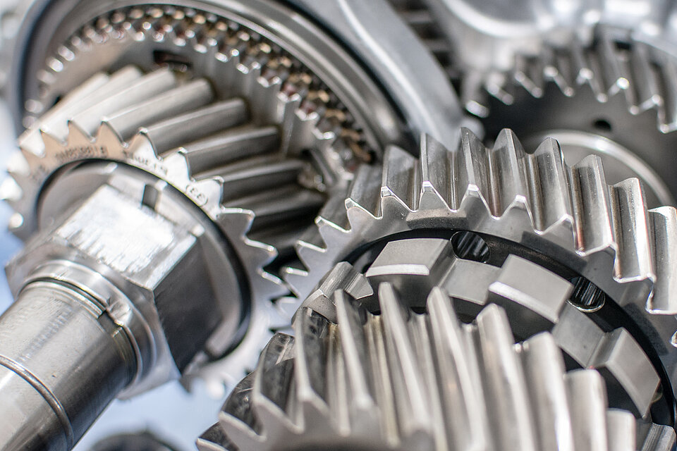 Antriebstechnik Nahaufnahme Teil eines Automotors