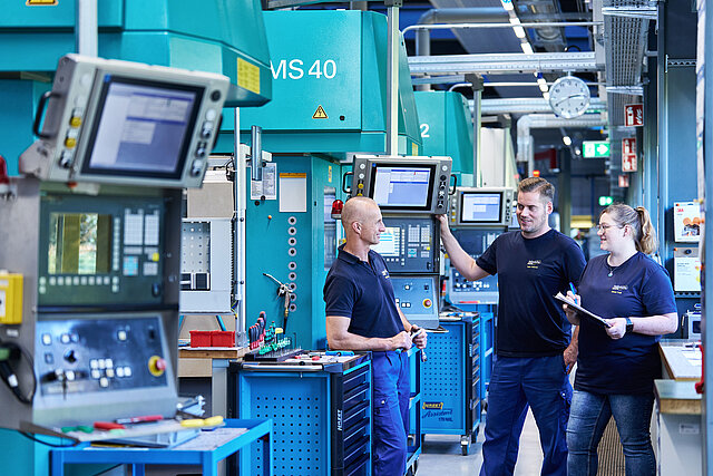 Abstimmung in der Produktion