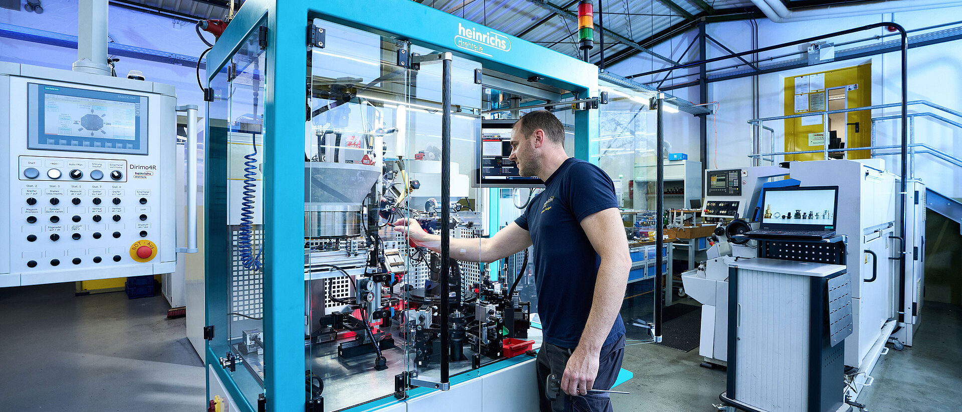 Sondermaschinenbau bei heinrichs drehteile